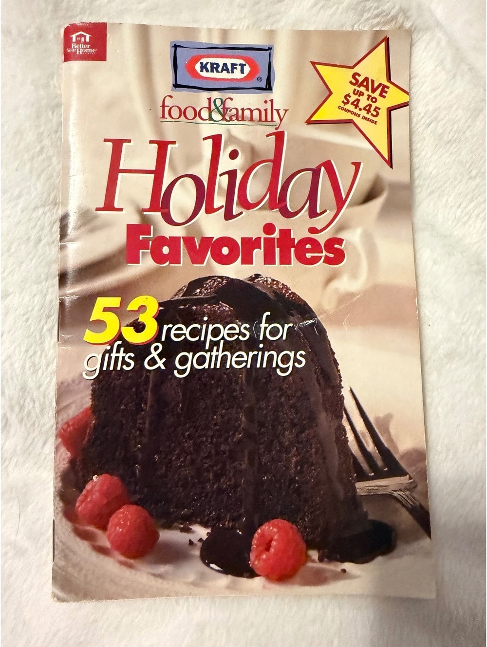 Kraft Food & Family Holiday Favorites Cookbook Magazine